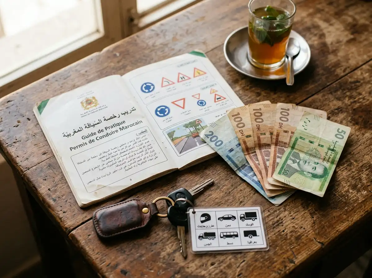 أسعار وأصناف رخص السياقة في المغرب